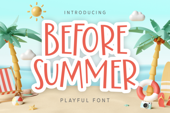 Before Summer: A Versatile Font for Creative Workflows