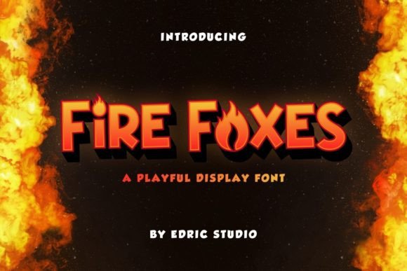 Fire Foxes: A Playful Font for Creative Projects