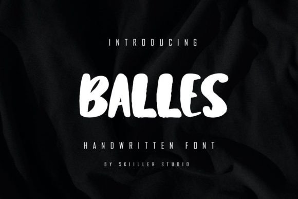 Introducing Balles: A Stylish Display Font for Modern Design