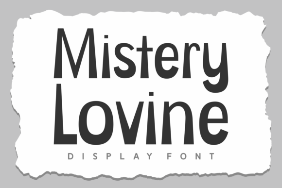 Mistery Lovine: A Stylish Font for Modern Design