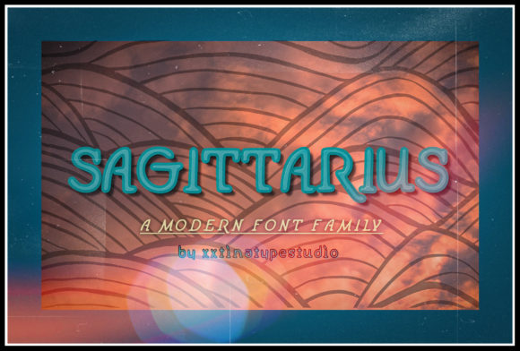 Sagittarius: A Bold and Versatile Font for Modern Design