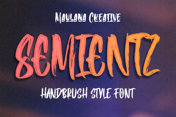 Semientz: A Timeless Display Font for Modern Design