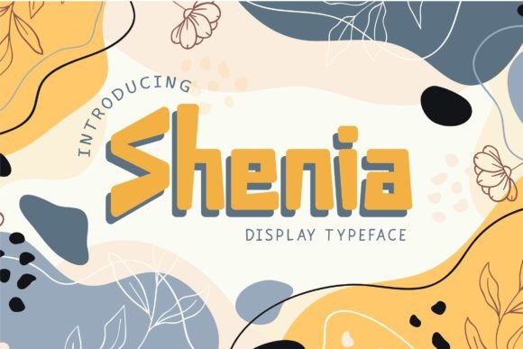 Shenia: A Versatile and Expressive Font for Creative Projects