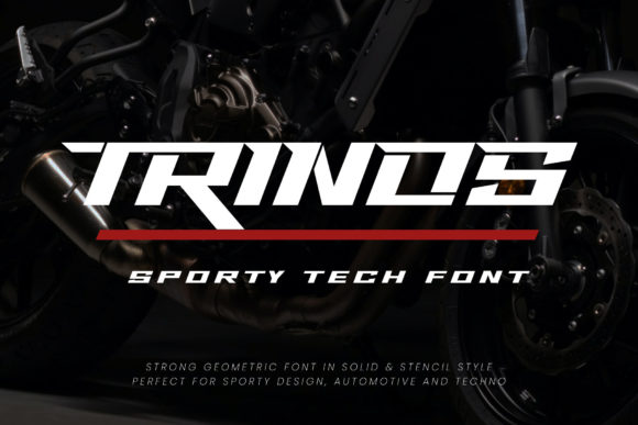 Trinos: The Bold, High-Performance Font for Modern Design