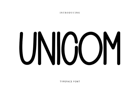 Unicom: A Bold, All-Caps Display Font