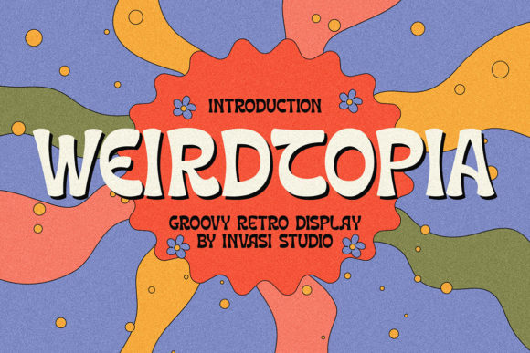 Weirdtopia: A Retro-Inspired Display Font for Stylish Design Projects